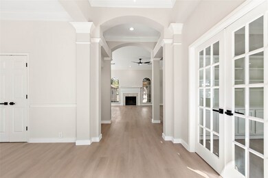 Gorgeous entry welcomes you home.