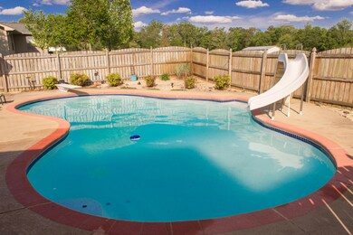 Privacy fencing around the back yard