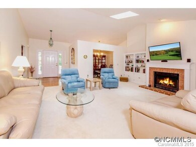Living Room w/Brick Fireplace