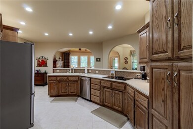 Wide open kitchen