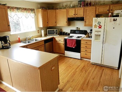 Hardwood Floors in Kitchen