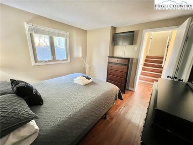 Bedroom looking out to entrance