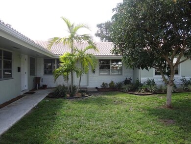 Front yard and units