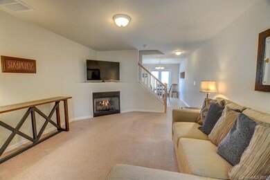 Large living room with open plan feel.