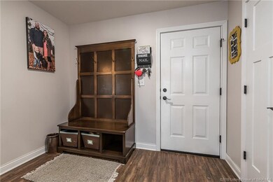 Large area for dropping school/work stuff off as y