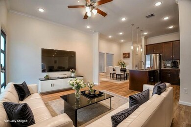 Experience seamless living with a spacious, open f