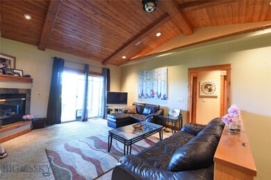 Vaulted great room with beams and tongue and groov
