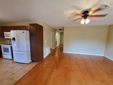 Living room, kitchen