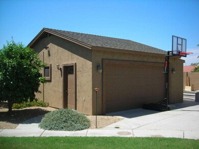 extra detached 2 car workshop with ac