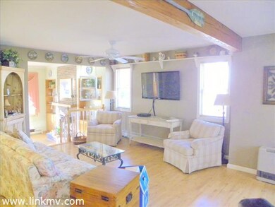 Living room in main house