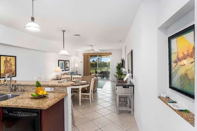 Dinning area, and breakfast bar.
