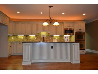 The kitchen island