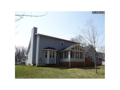 This is a pic of the rear of the home. The bayed w