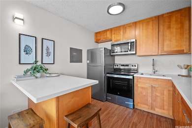 This unit includes an eat-on island with additiona