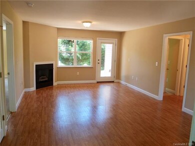 Open living area with back patio