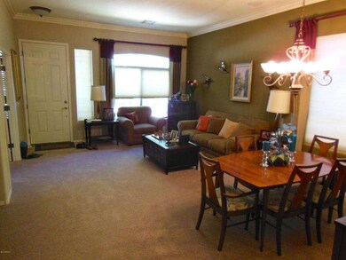 Family room and entrance