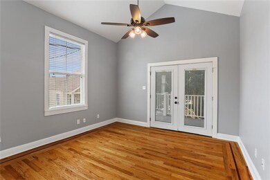 Bedroom open to the private upstairs porch