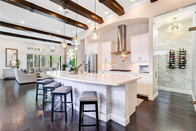 Extended Kitchen Island