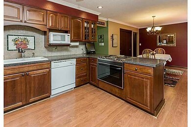 Kitchen. Updated kitchen has lots of storage.