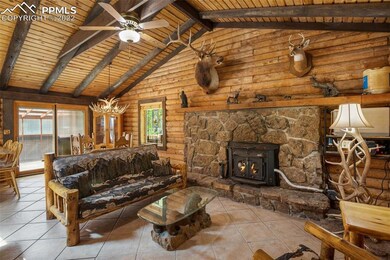 Soaring Vaulted Beamed Ceilings provide Architectu