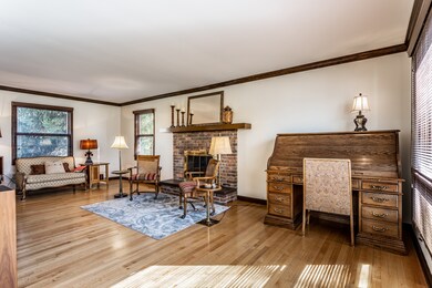 True hardwoods are in the living room and bedrooms