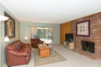 Wood burning fireplace in Living room