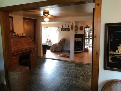 view as you come in the front door thru the dining
