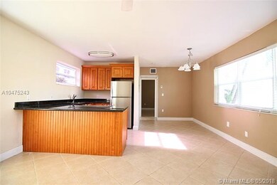 Unit E1 - Living Room and Dining Area