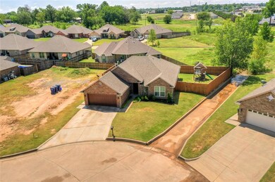 In the culdesac with fenced yard.
