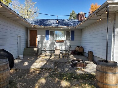 Back yard/garage
