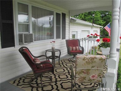 Exterior Front. The Covered Front Porch is excelle