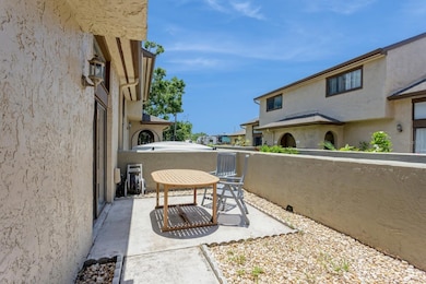 Front patio space
