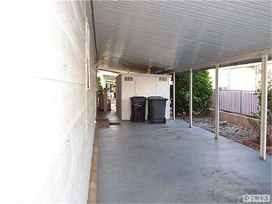 Carport with Shed