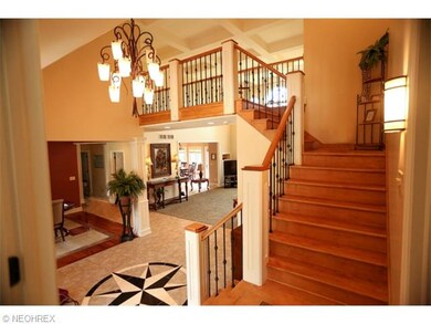 Foyer With Offset Staircase