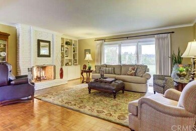 Formal Living room with fireplace