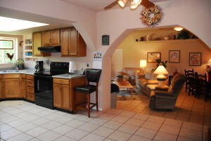 Kitchen, Great Room Arched Doorways