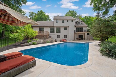 Heated inground gunite pool