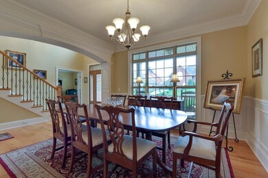 quality features with crown moldings and arches