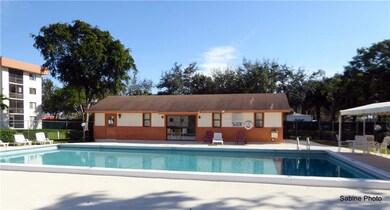 Large pool area