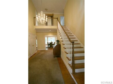 Center Hall looking back at the Formal Dining room