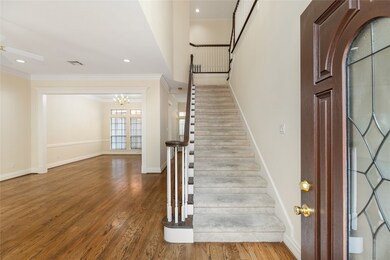 Door opens to stairs leading to 2nd floor and form