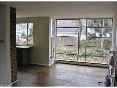 Dining room open to Kitchen and Living room.