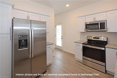 All GE stainless steel appliances are included.