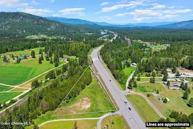 577 feet along Hwy 95
