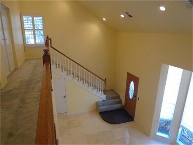 View Looking down from the balcony