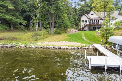 Level lake frontage.