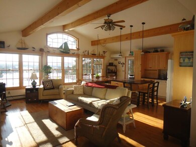 Open concept living/dining/kitchen