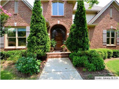 Great curb appeal with handsome entry to beautiful