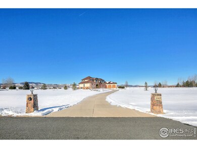 Grand circular driveway