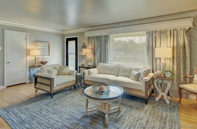 View of Living Room looking out the Large Picture